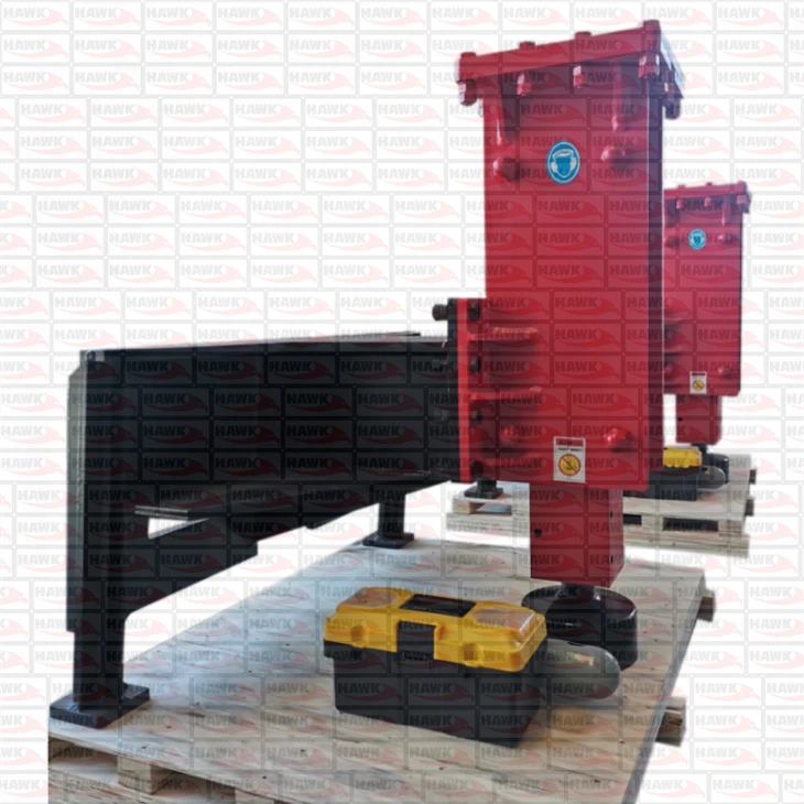 Hydraulic Post Pounder Hammer For Skid Steer