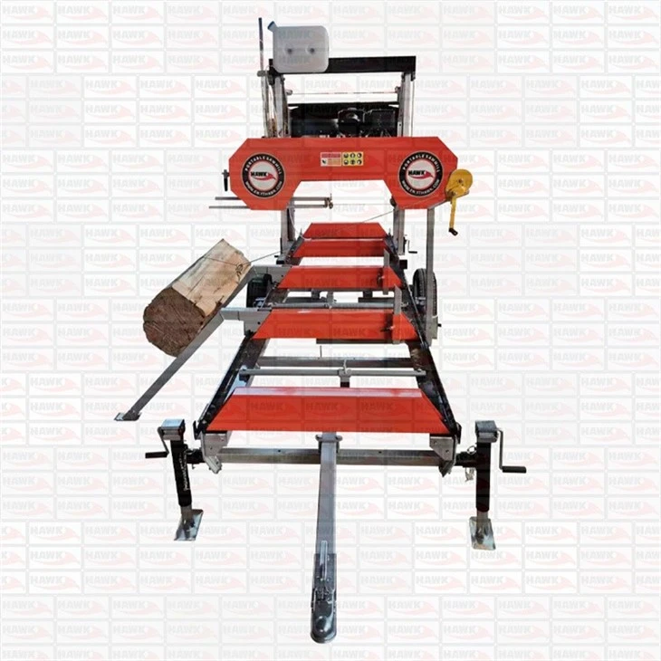 26 Inch Portable Sawmill With Trailer