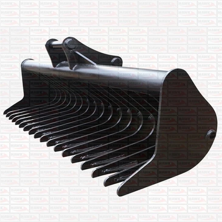 Excavator Root Rake Bucket
