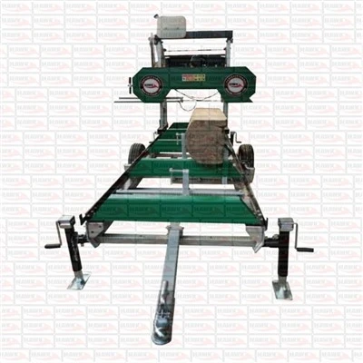 15HP 목재 절단 휴대용 제재소